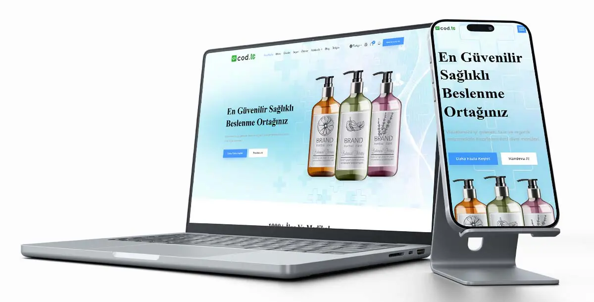 Hastane Web Sitesi Paketi V2 + Hosting Hizmeti