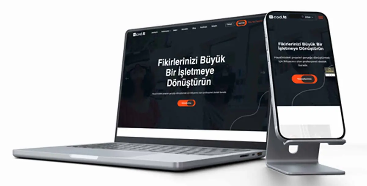 Kurumsal Web Sitesi Paketi V2 + Vcard + Hosting Hizmeti